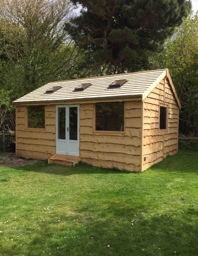 Waney Edge Cladding